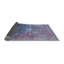 Tapis bleu / rose à motif abstrait Box Stockholm-1382805666