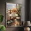 Reproduction encadrée FLORAL Series DCCL - bois massif-2084501370
