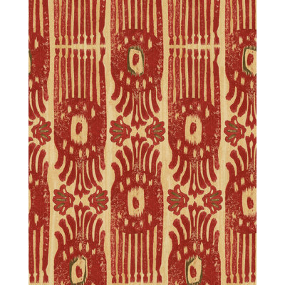 The Curators Cabinet Ikat Wallpaper Roll