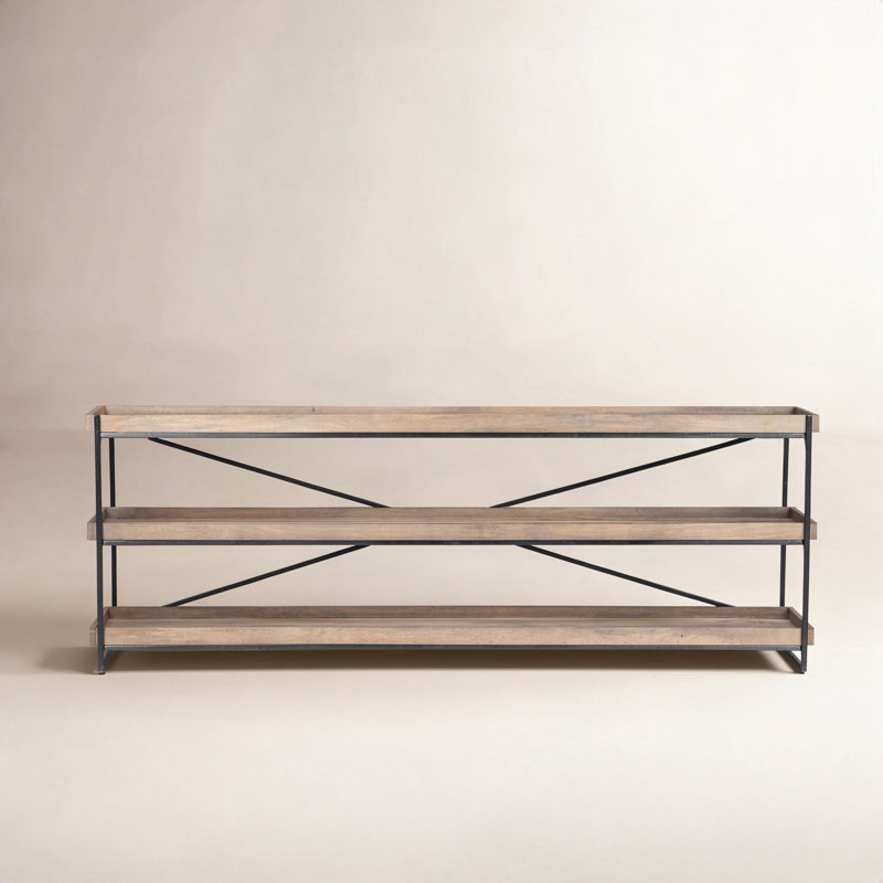 Lupita 16'' Console Table, Light Brown, 80 x 16 x 30
