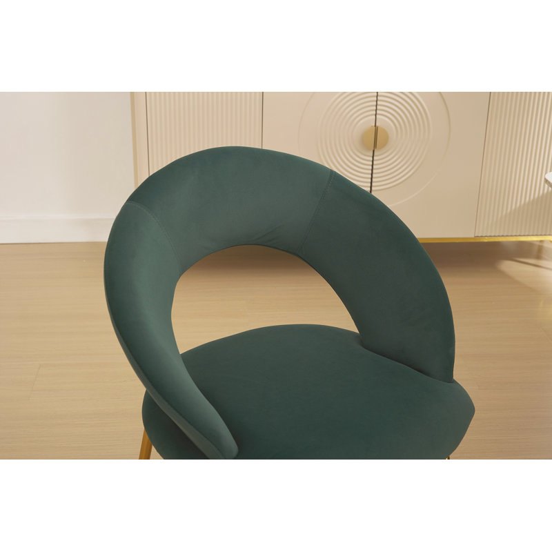 Ensemble de 1 chaises de salle à manger, Vert clair