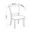Affonso 48cm H Polyester Blend Upholstered Side Chair in Tan-41428221