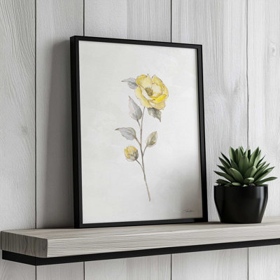 «Sunny Roses Flower I» par Silvia Vassileva, reproduction d'art
