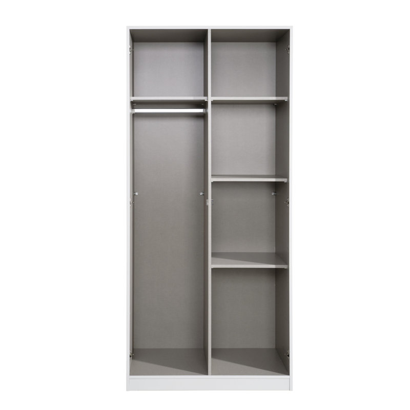 Buchholz 2 Door Wardrobe, White