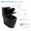 1.1/1.28 GPF Dual-Flush Elongated One-Piece Toilet, Water Sense Certified, Comfort Chair Height with Antimicrobial Glazed Surface (Seat Included)-89181560-121283082