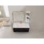 Meuble-lavabo mural avec lavabo et support de rangement, bassin en résine à bords épais, ensemble KD-1595850851