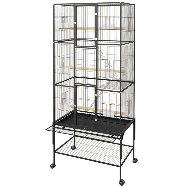 181.6cm Iron Bird Cage Stand Bird Cage