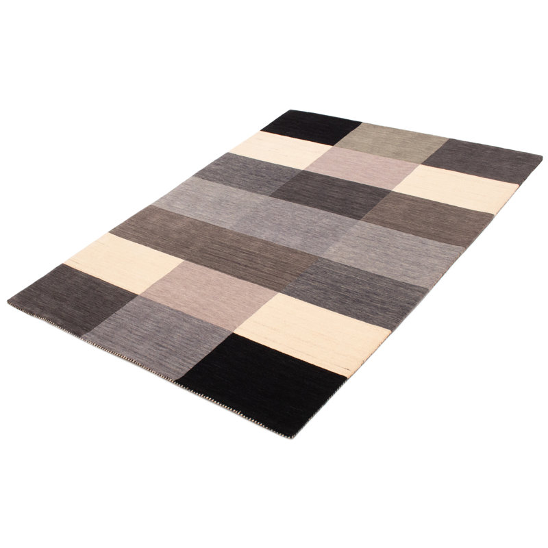 Kashkuli Gabbeh Grey Rug 5'7" x 7'11"