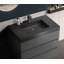 Meuble-lavabo autoportant simple de 36 po avec trop-plein Deandrick pré-assemblé Deandrick-697991241-717486854-702358711