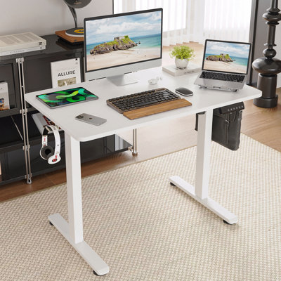 Bureau de travail électrique à hauteur réglable
