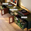 French Retro Style Ash Wood TV Stand-110826909