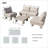 4 - Person Seating Group With Cushions