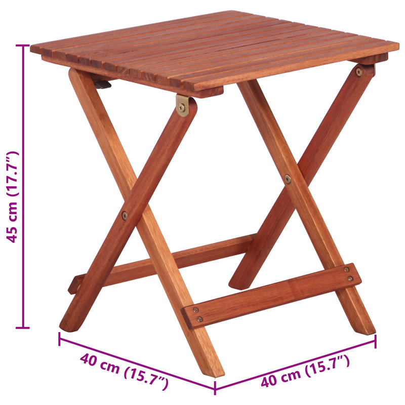 Kids Solid Wood Square and Chair Set