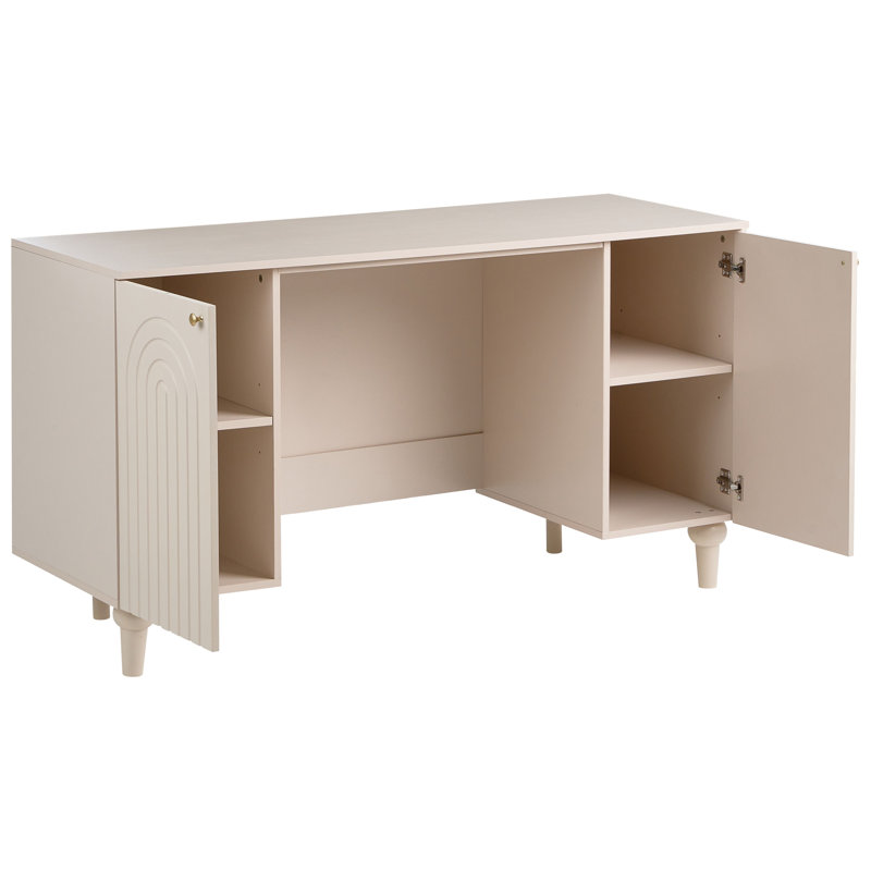 ARVANI MDF Solid Wood Executive Desk