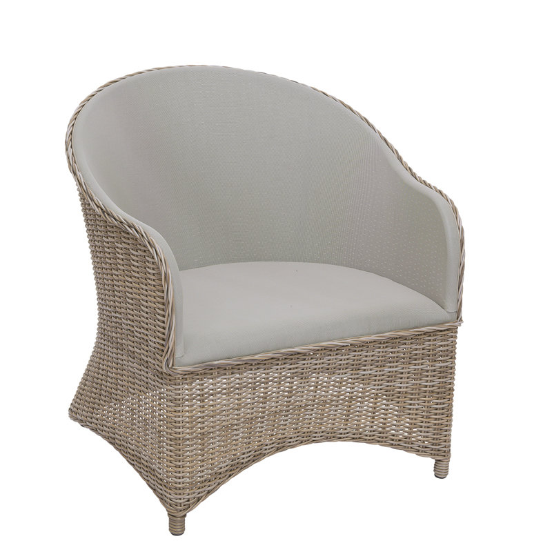 Milano Outdoor Lounge Chair, Shadow/Gray