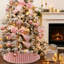 Adjustable Plush Simple Christmas Tree Tree Surround-236401016