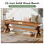Solid Wood Bench