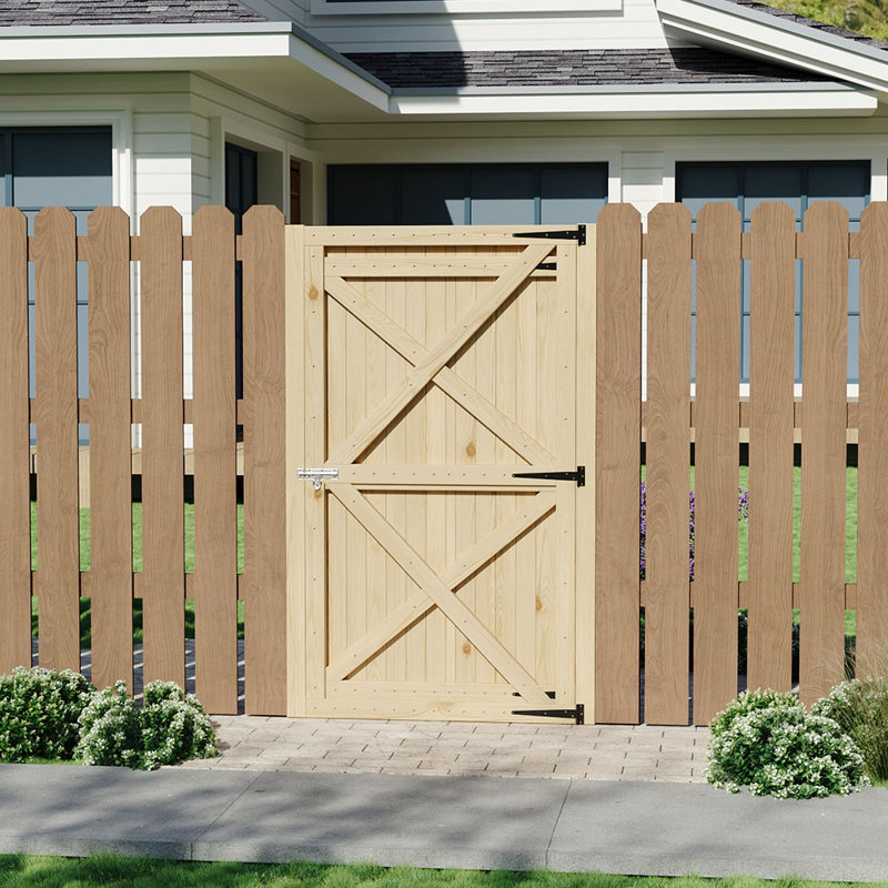 Strong Garden Gate with Latch