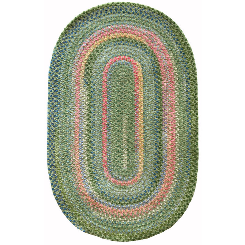 Brayden Cotton Indoor Rug, Oval 24" x 36"