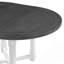 Ensemble de table de salle à manger extensible 5 pièces avec chaises rembourrées et rallonge amovible