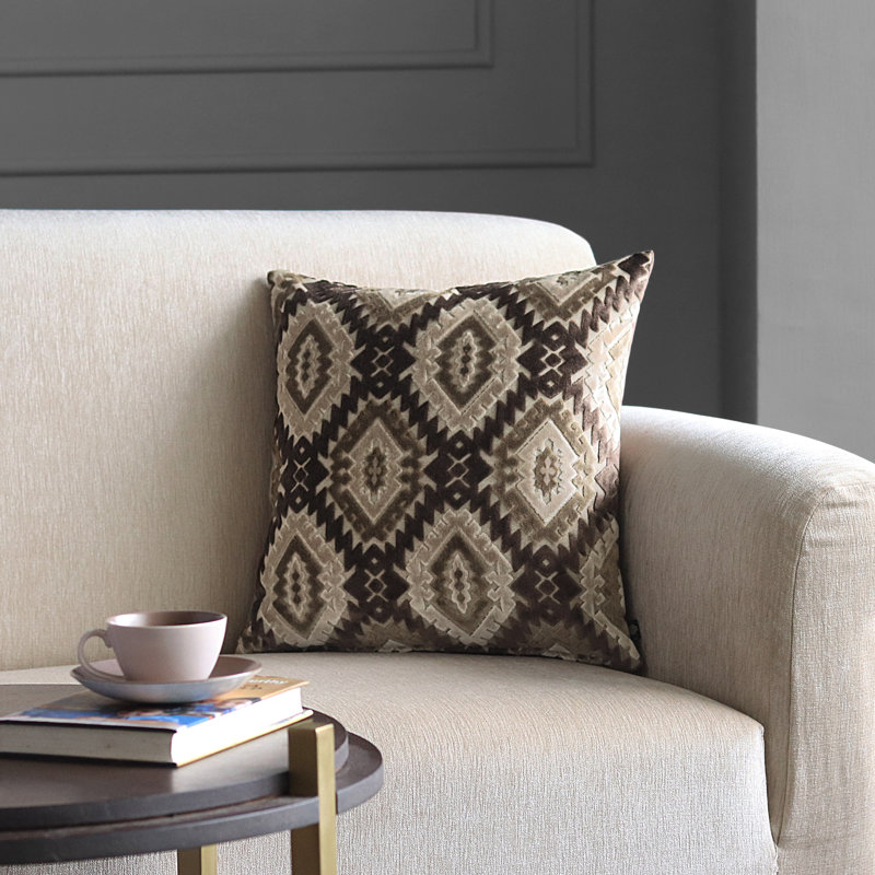 Housse de coussin Crossover, Chocolat