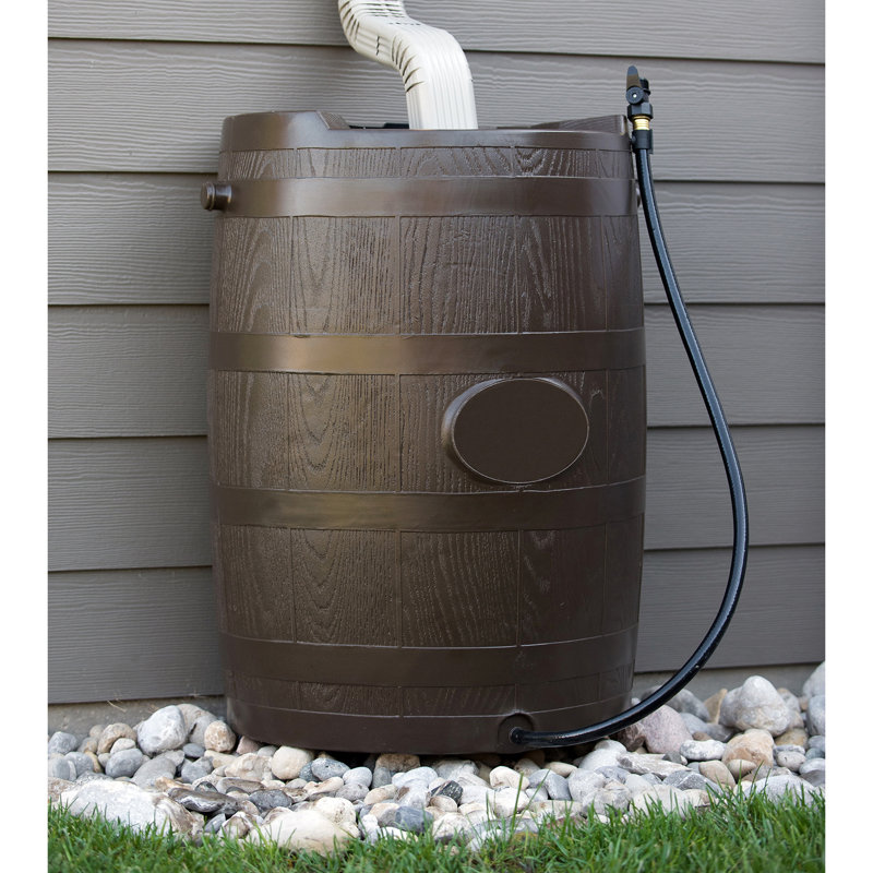 Baril de pluie en plastique 45 gallons
