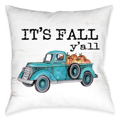 Its Fall Yall Indoor Decorative Pillow