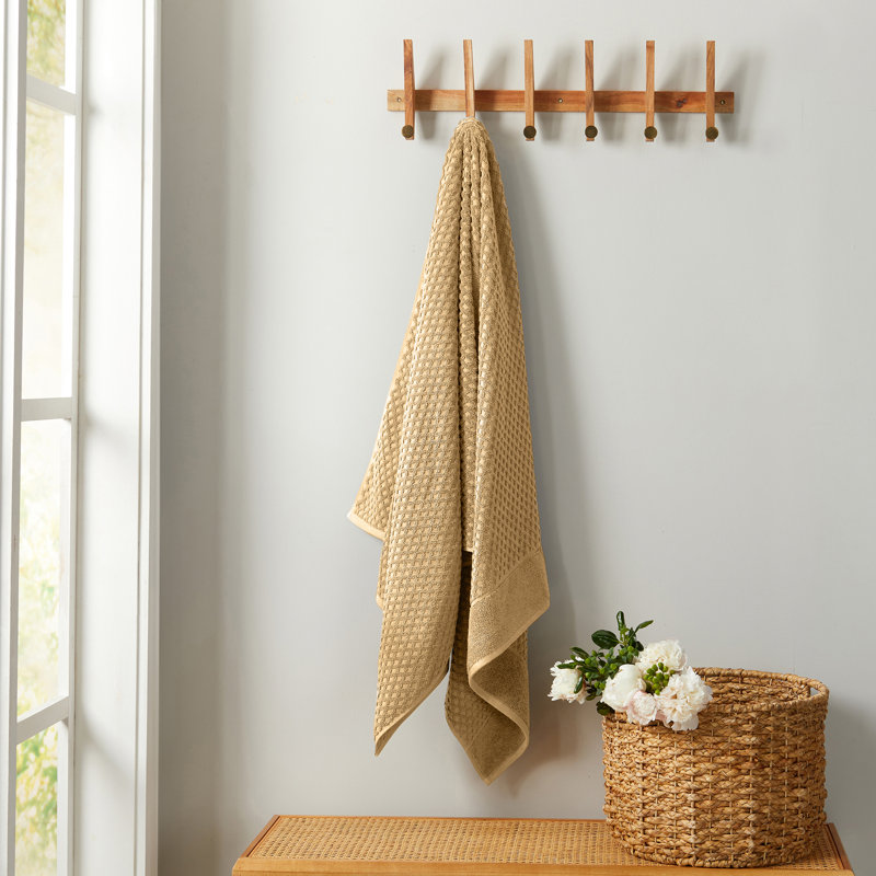 100% coton ultra doux et absorbant, Draps de bain - paquet de 2, Sable diamant