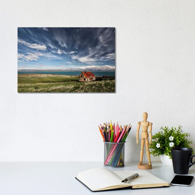 Once Yellow by Torsteinn H. Ingibergsson - Wrapped Canvas Print