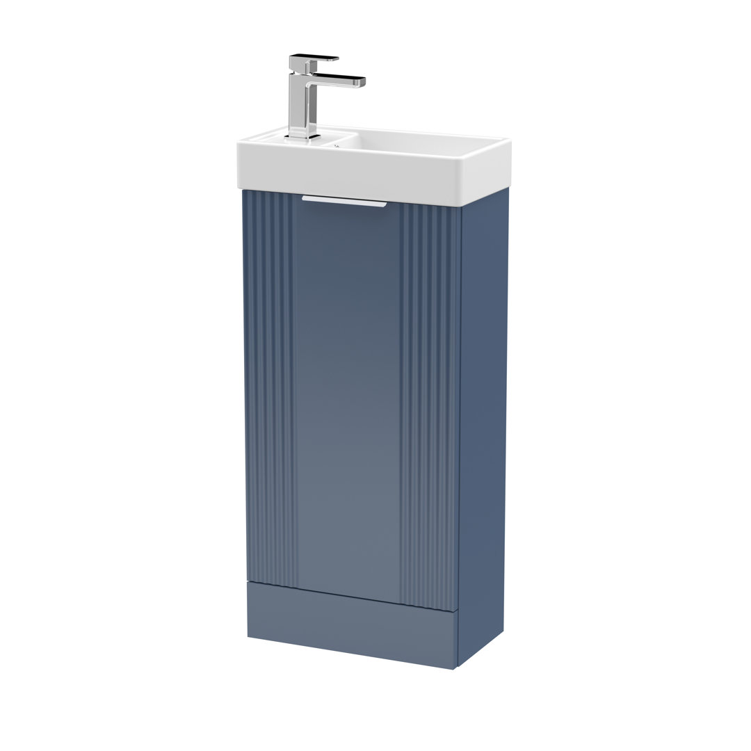 Deco Compact 400mm Free-Standing Cloakroom Vanity Unit