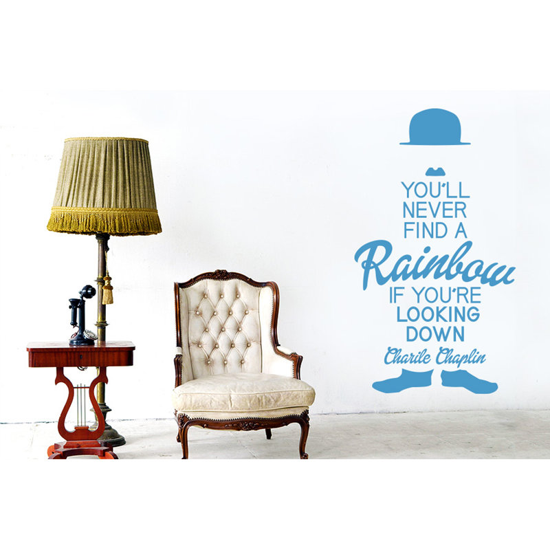 Non-Wall Damaging Wall Decal, Blue