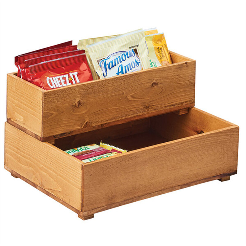 Boîte empilable en bois 12 po x 5 po x 3 1/4 po Madera Cal-Mil 3682-125-99 E14EC96C81CC423FA7D1E2D599D2186E