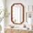 Solid Wood Frame Mirror-1802761099
