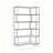 90cm Extended Freestanding Corner Bookshelf with Anti-Tip Device, Open Storage for Living Room and Home Office-683508664