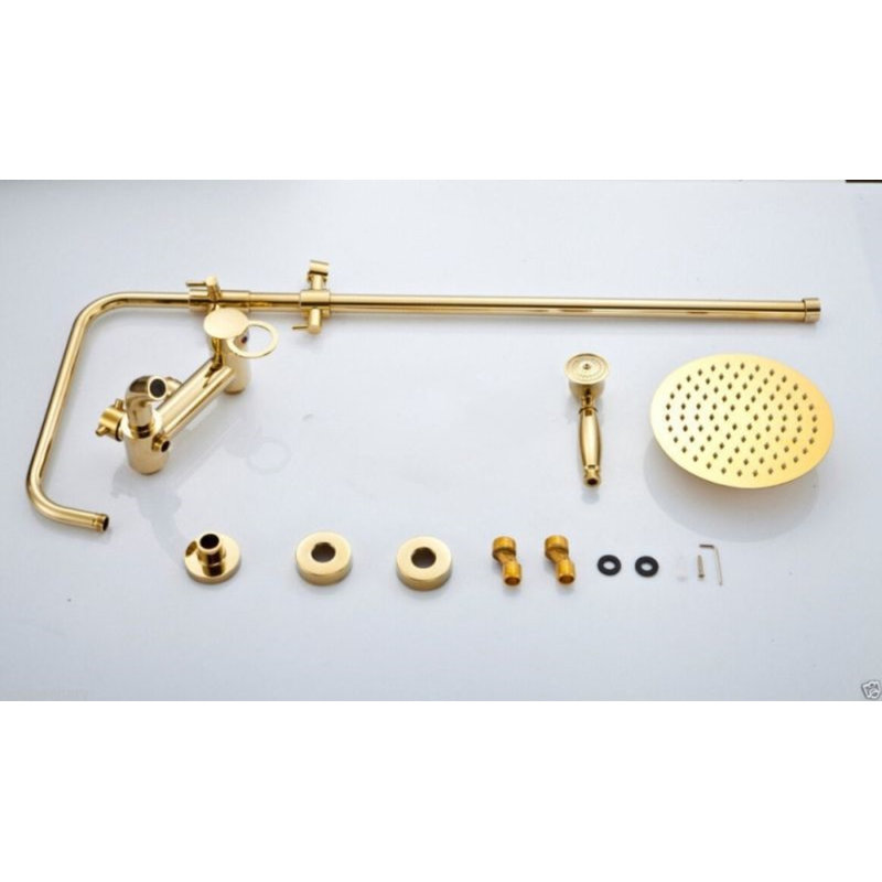 Pomme de douche à pluie double 2,5 GPM GPM