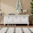 Humdan Fabric Upholstered Storage Bench-1050264406