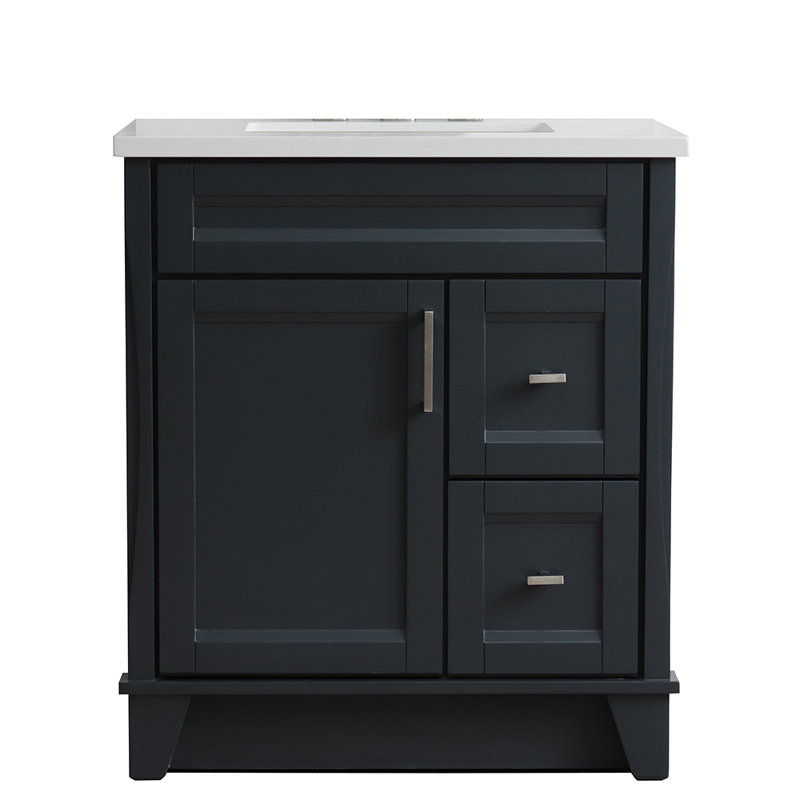 31'' Single Bathroom Vanity with Quartz Top