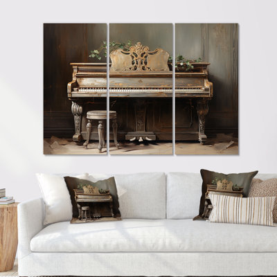 Ensemble de salon Vintage Piano Pianos Past I - Piano