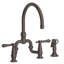 Chesterfield Kitchen Bridge Faucet with Side Spray-1126714313-1148942503