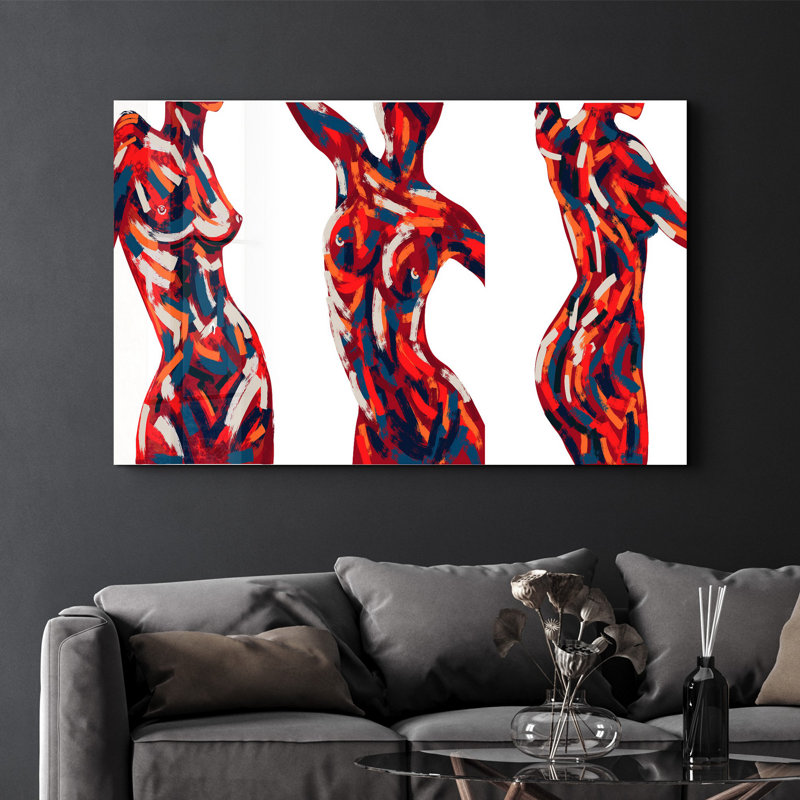 Decorative Tempered Glass Painting