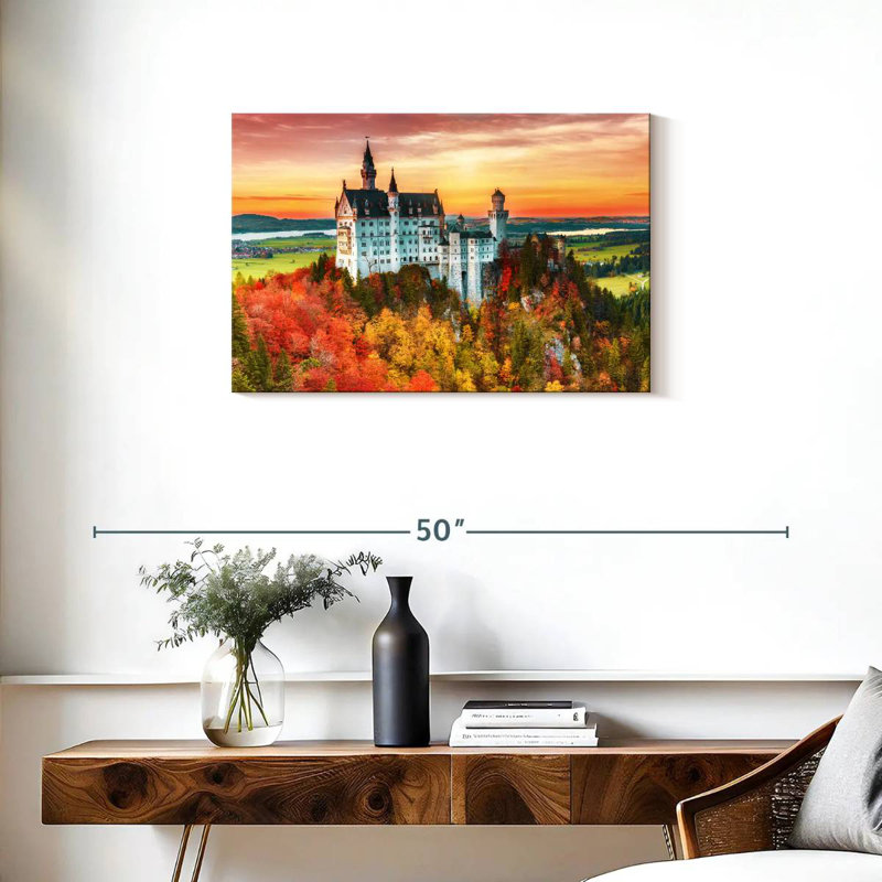 Neuschwanstein, H 20 po x l 30 po