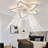 Ceiling Fans With Lamps And Remote, Reversible Dc Motor, 6 Speed, Dimmable, Memory Function, For Bedroom.