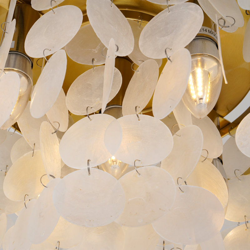 Modern 5 - Light Dimmable Flush Mount Lighting