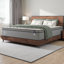 Matelas hybride en mousse viscoélastique imprégnée de gel pleine grandeur de 12 po - Support orthopédique, faible transfert de mouvement, compatible avec la base réglable - Fabriqué aux États-Unis, certifié CertiPUR-US