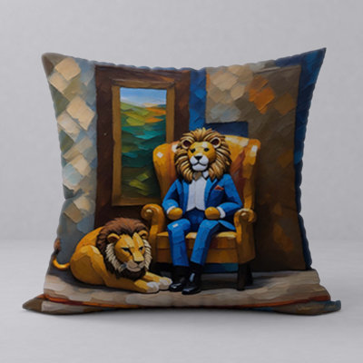 Reversible Throw Pillow