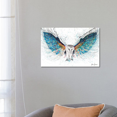 Opulent Night Owl by Ashvin Harrison - Wrapped Canvas Print