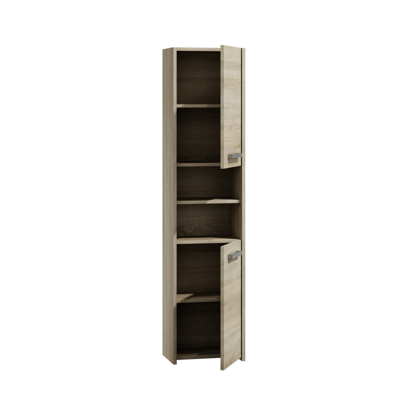 Delancey Linen Cabinet, Sonoma Oak