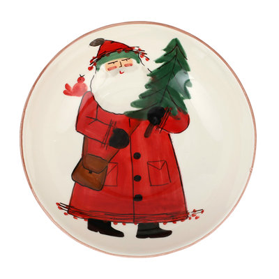 Old St. Nick Terra Bianca Serving Bowl