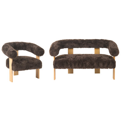 Living Room Set ILBRO Faux Fur