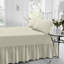 Percale Valance Sheet Polycotton Solid Colour Bed Sheet Single Double King Super King Machine Washable High Quality-19277566-19277568